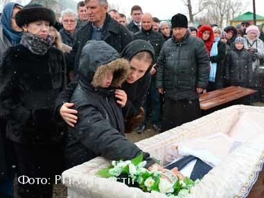 Похороны Валерия Золотухина